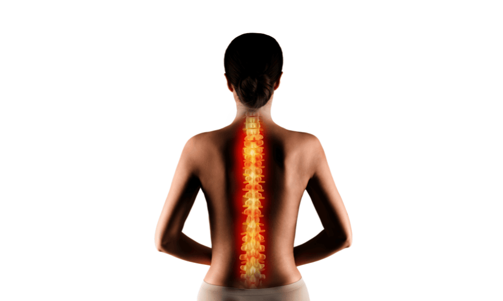 Dor no meio da coluna: sintomas, causas e tratamentos