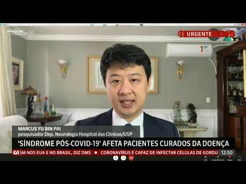 GloboNews - Entrevista com Dr. Marcus Pai - Síndrome Pós COVID-19