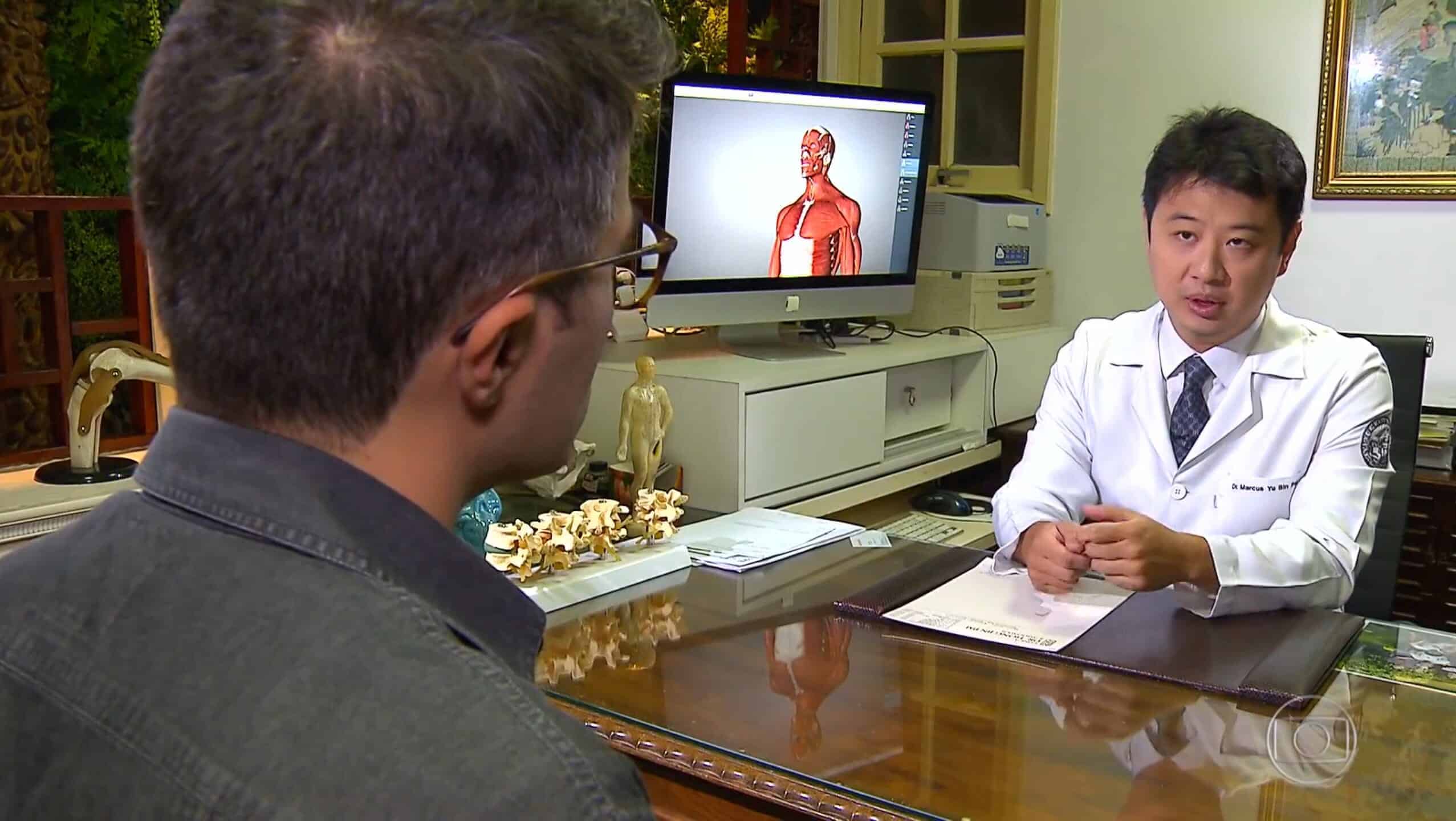 Marcus Yu Bin Pai Acupuntura TV GLOBO