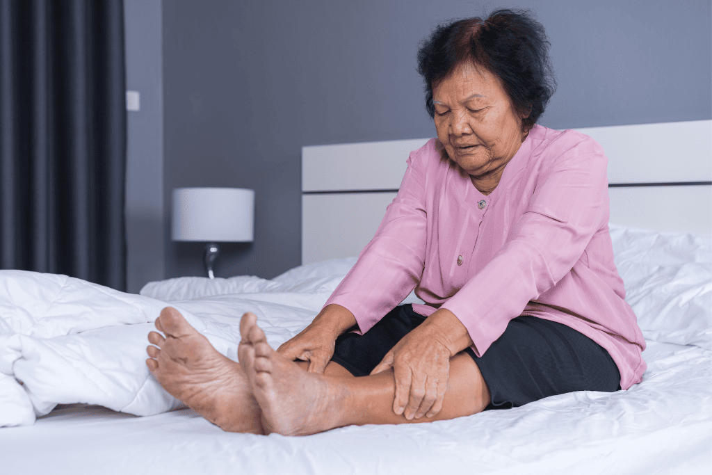 Como aliviar dores nas pernas de madrugada?