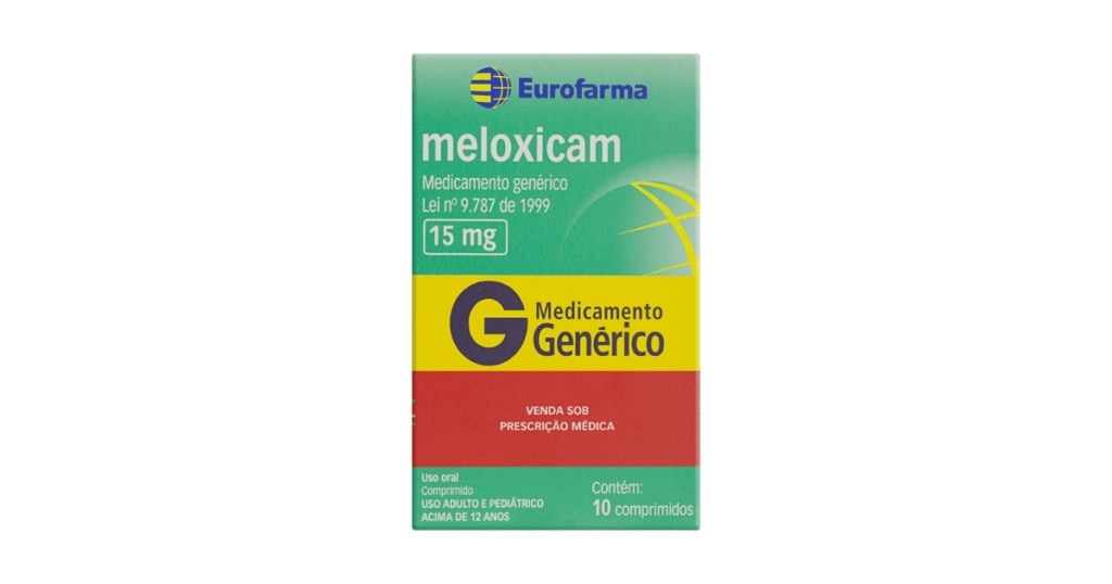 Meloxicam no tratamento da dor na coluna.