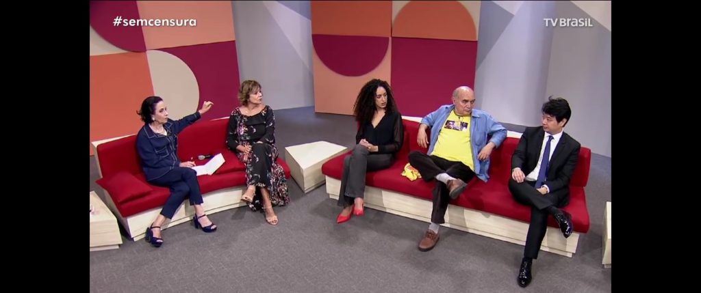 Dr. Marcus Yu Bin Pai como convidado do programa Sem Censura na TV Brasil