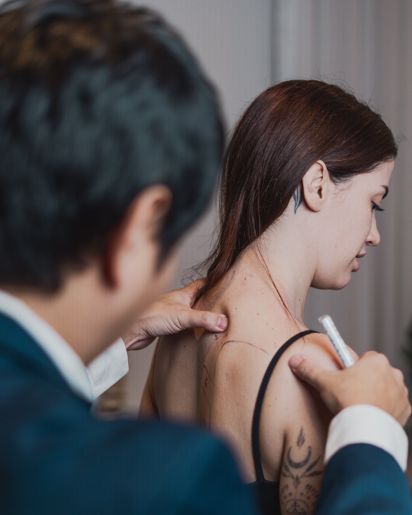 Exame da coluna cervical