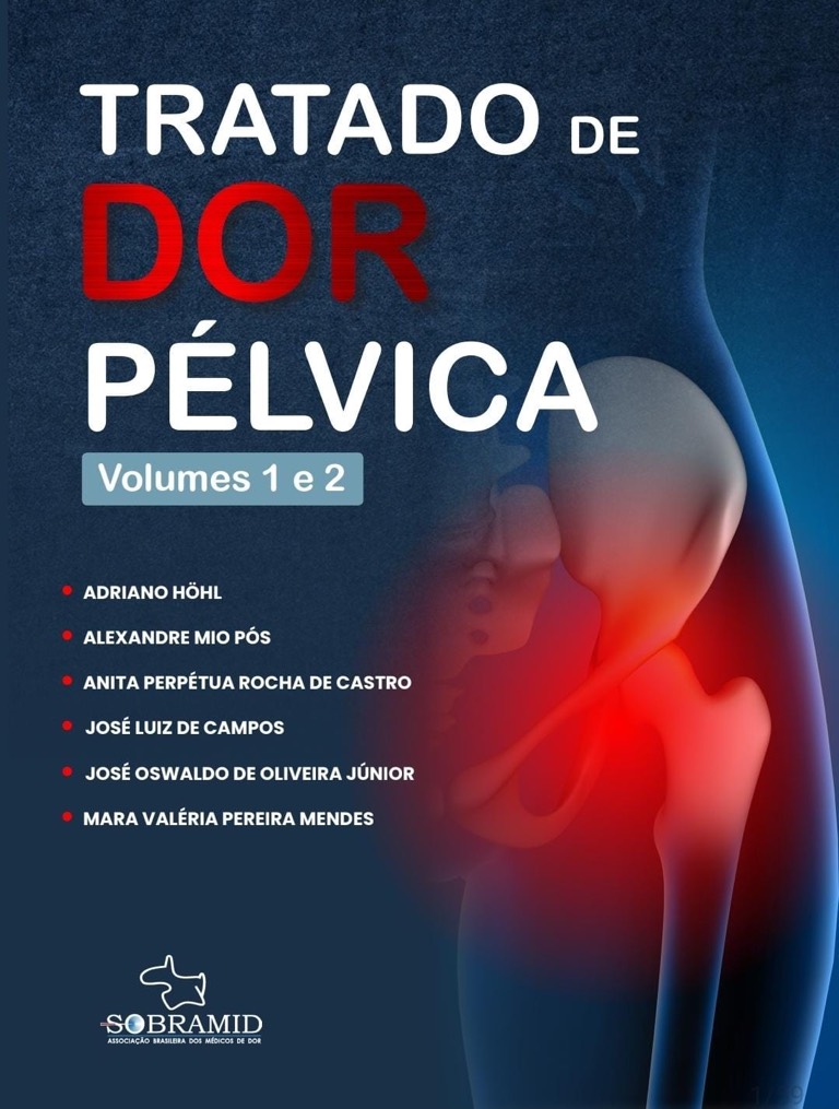Capa: Tratado de Dor Pélvica: publicação da SOBRAMID